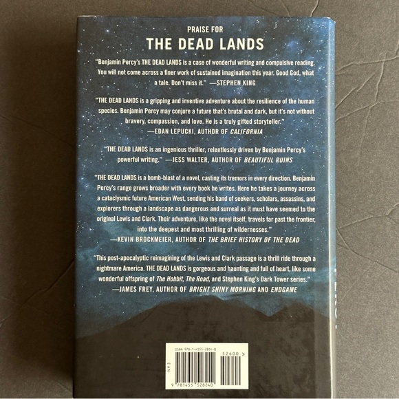 The Dead Lands: A Novel by Benjamin Percy | Science Fiction | Hardcover Book - Picture 2 of 10
